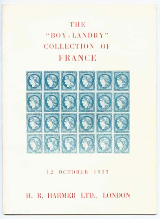 The "Boy-Landry" Collection of France