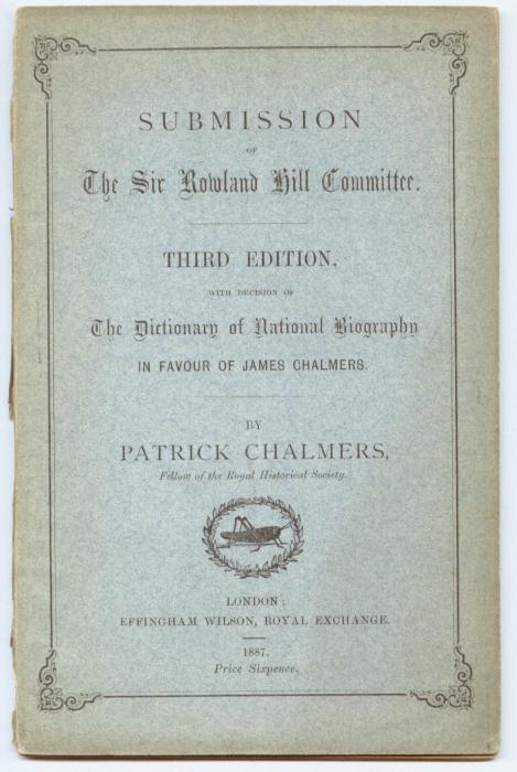 Submission of The Sir Rowland Hill Committee