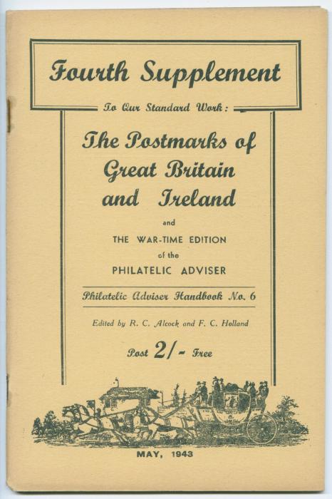 Fourth Supplement to "The Postmarks of Great Britain and Ireland"