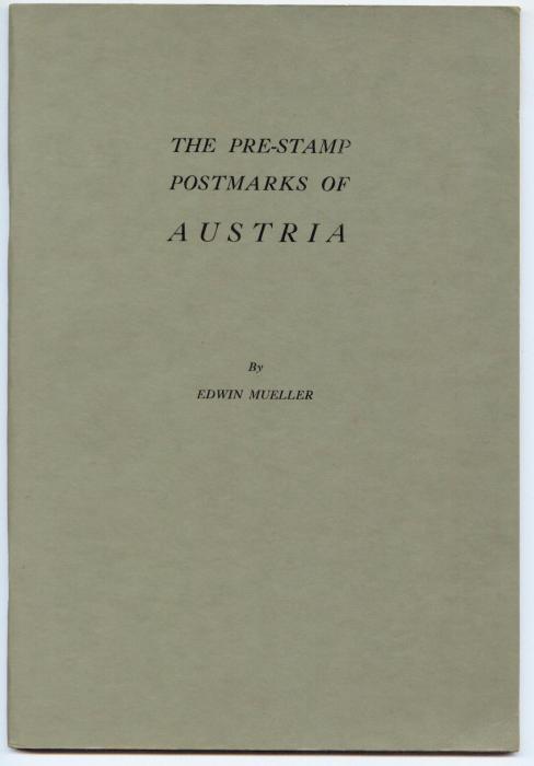 The Pre-Stamp Postmarks of Austria