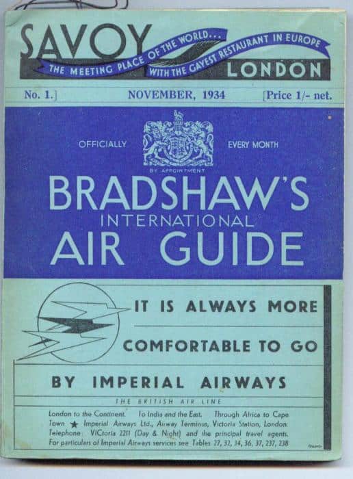 Bradshaw's International Air Guide No.1