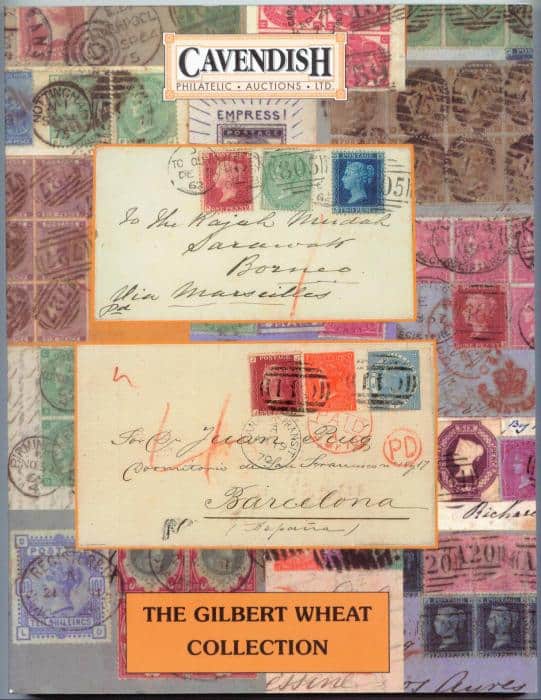 The Gilbert Wheat Collection of G.B. Victorian Stamps on Cover