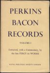 Perkins Bacon Records