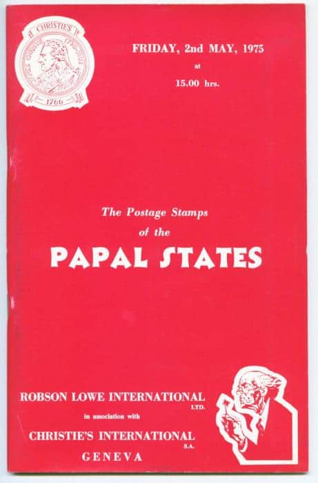 The Postage Stamps of the Papal States