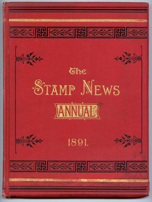 The Stamp News Annual for the year 1891