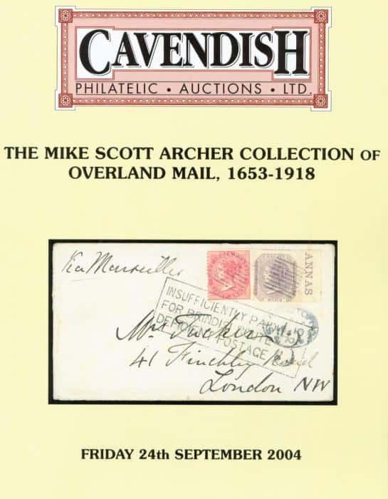 The Mike Scott Archer Collection of Overland Mail
