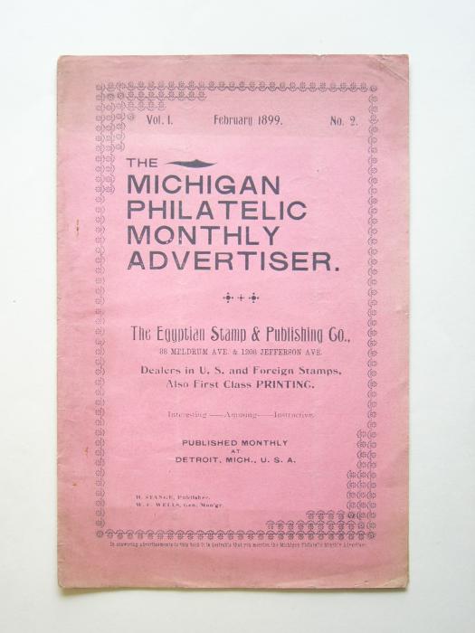 The Michigan Philatelic Monthly Advertiser