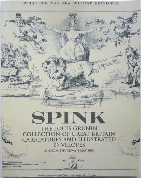 The Louis Grunin Collection of Great Britain Caricatures and Illustrated Envelopes