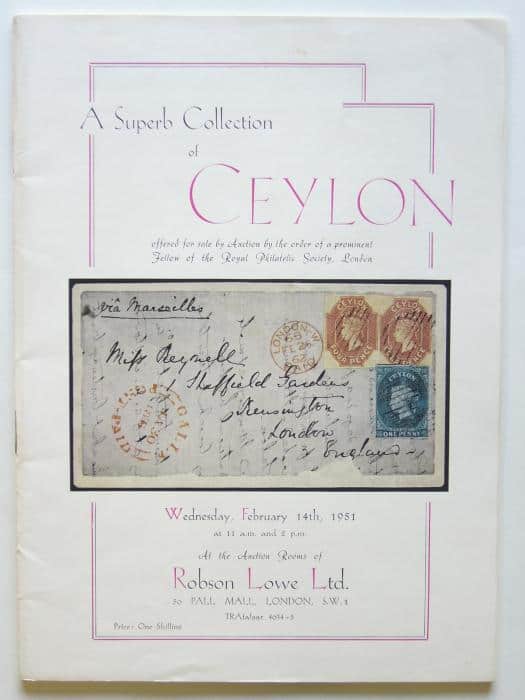 A Superb Collection of Ceylon