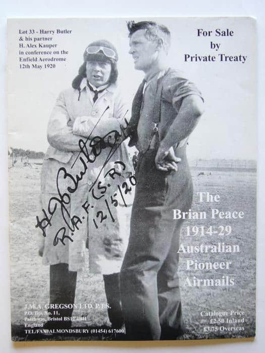 The Brian Peace 1914-29 Australian Pioneer Airmails