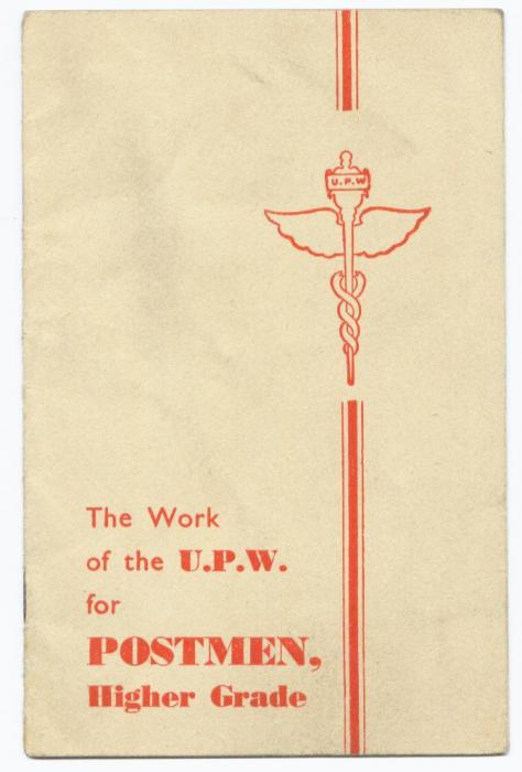 The Work of the U.P.W. for Postmen