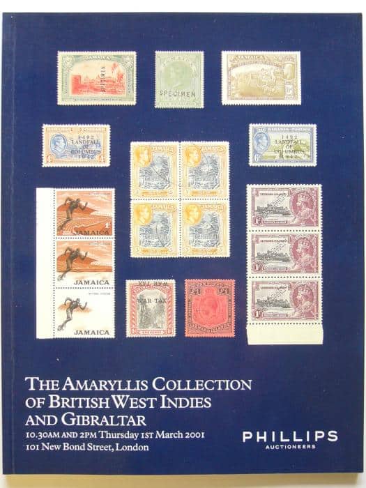 The Amaryllis Collection of British West Indies and Gibraltar