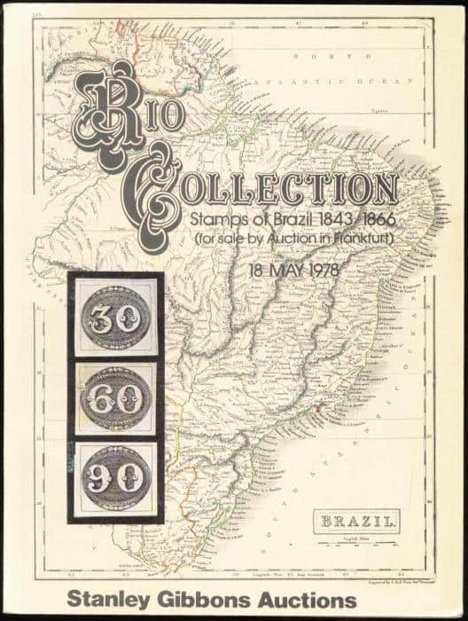 STAMPS of BRAZIL 1843-1866