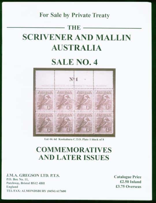 The Scrivener and Mallin Australia