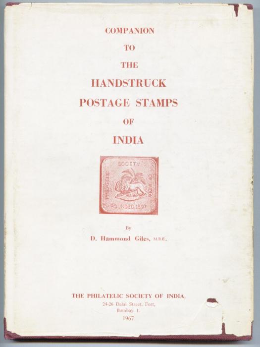 Companion to The Handstruck Postage Stamps of India
