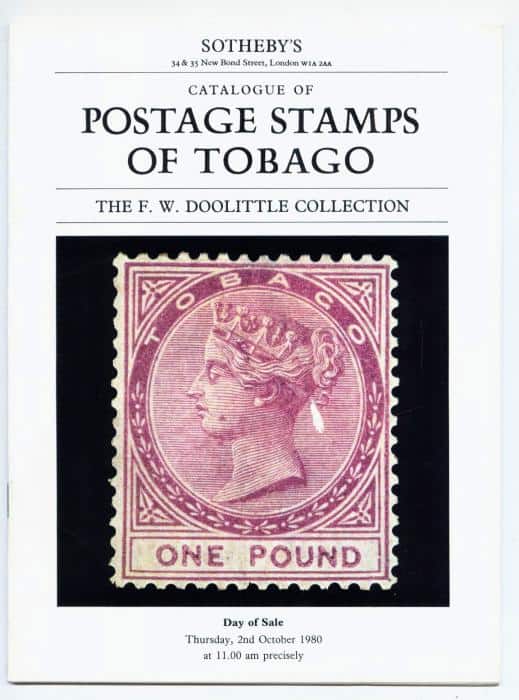 Catalogue of Postage Stamps of Tobago