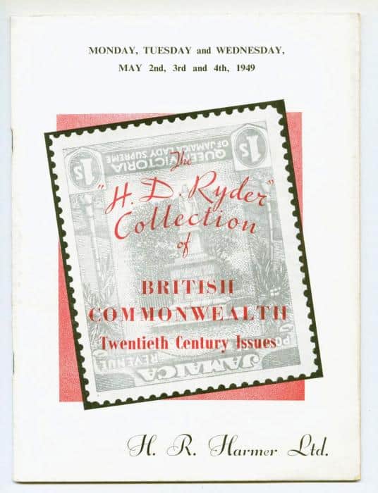 The "H.D. Ryder" Collection of British Commonwealth Twentieth Century Issues