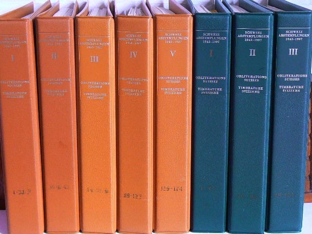 Grosses Handbuch der Abstemplungen auf Schweizer Marken 1843-1907