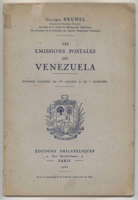 Les Emissions Postales du Venezuela