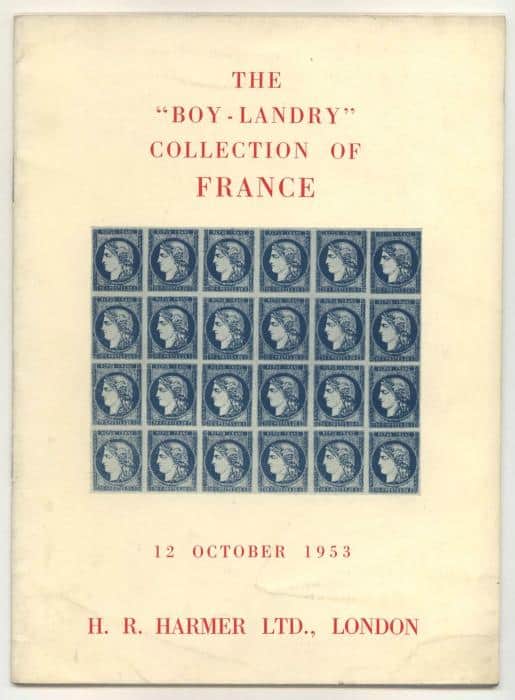 The "Boy-Landry" Collection of France
