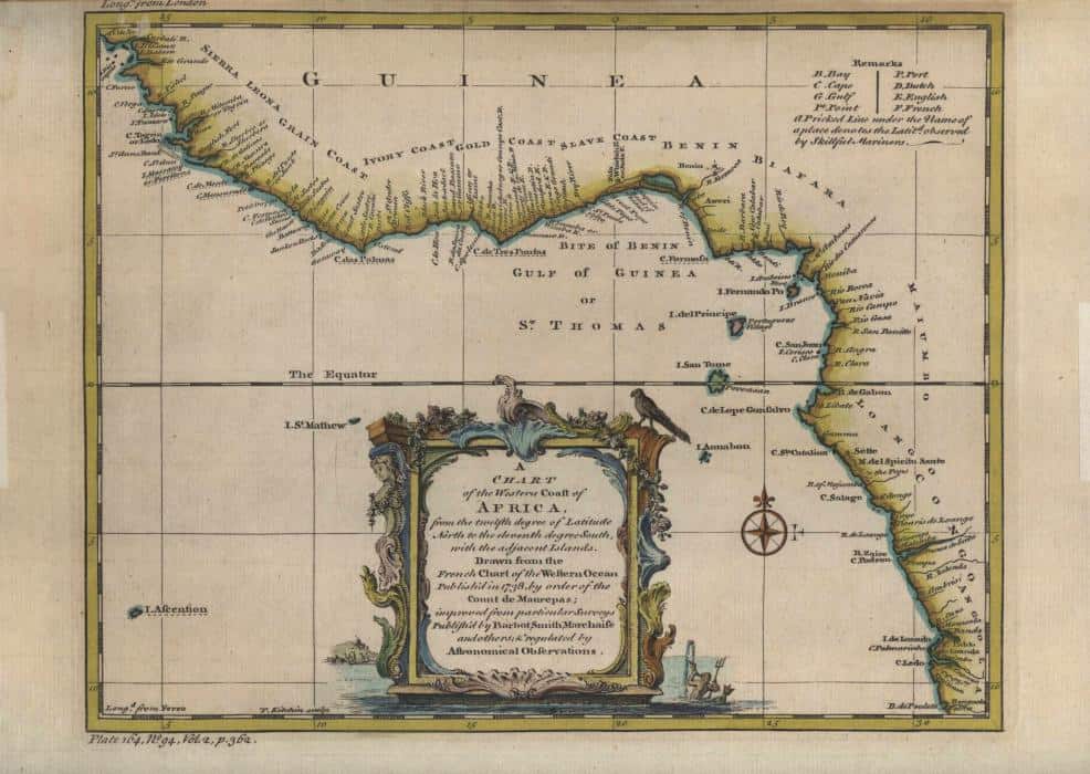 A Chart of the Western Coast of Africa