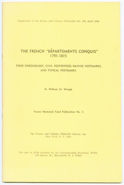 The French "Départements Conquis" 1791-1815