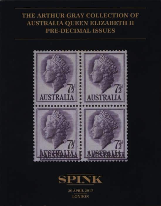 The Arthur Gray Collection of Australia Queen Elizabeth II Pre-Decimal Issues