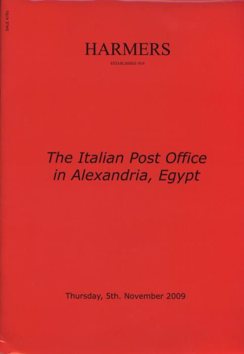 The Italian Post Office in Alexandria