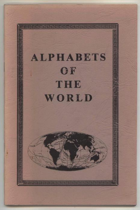 Alphabets of the World