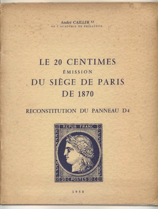 Le 20 Centimes Émission du Siège de Paris de 1870