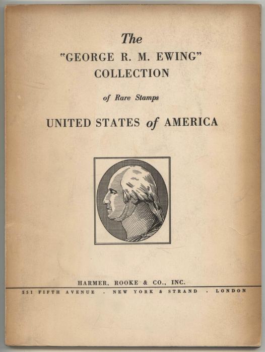 The "George R.M. Ewing" Collection of Rare Stamps