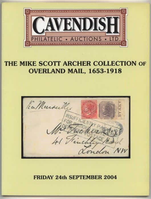 The Mike Scott Archer Collection of Overland Mail