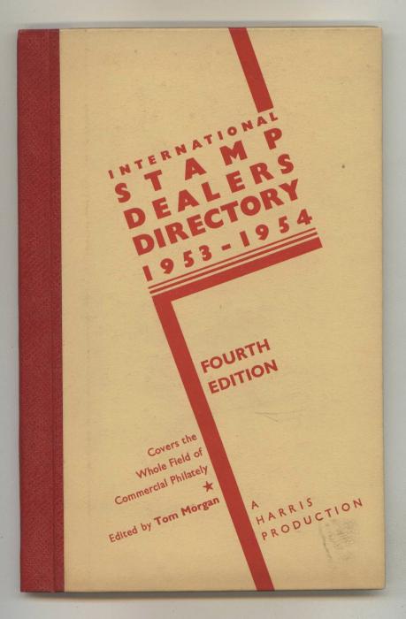 International Stamp Dealers Directory 1953-1954