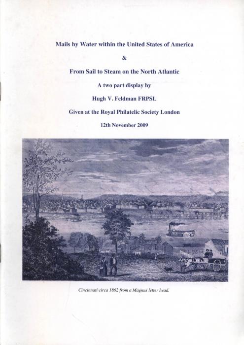 Mails by Water within the United States of America & From Sail to Steam on the North Atlantic