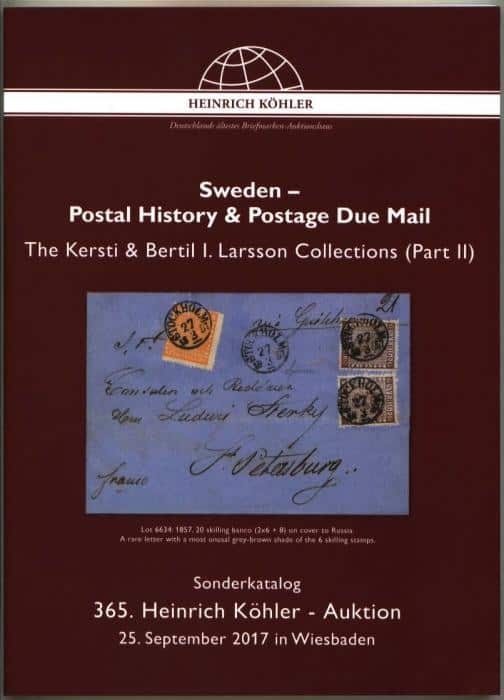 Sweden - Postal History & Postage Due Mail