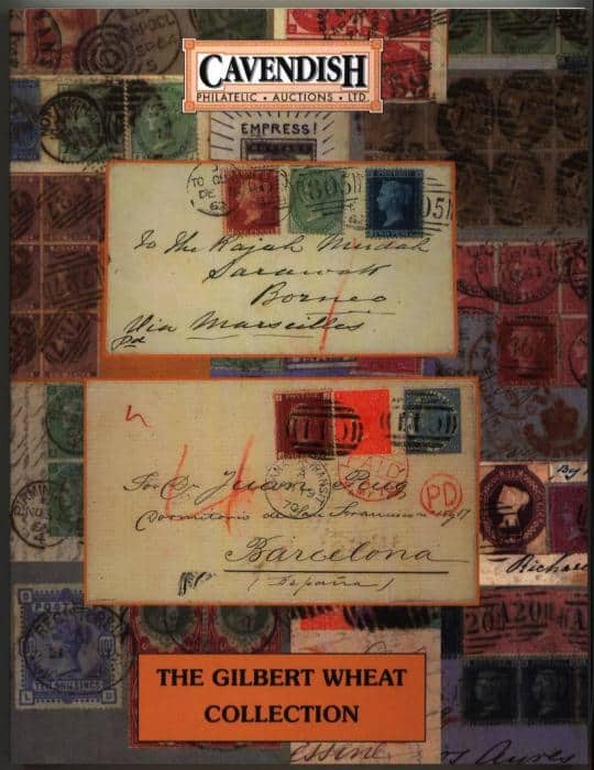 The Gilbert Wheat Collection of G.B. Victorian Stamps on Cover