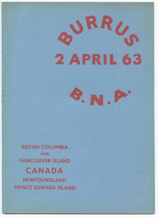 The "Burrus" British North America
