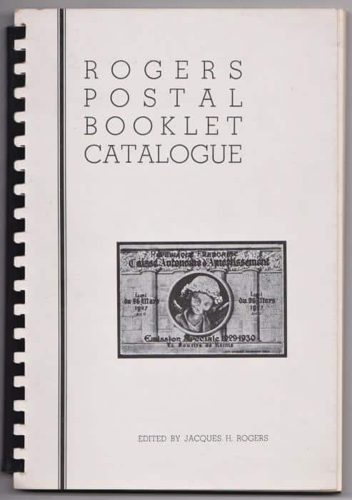 Rogers Postal Booklet Catalogue