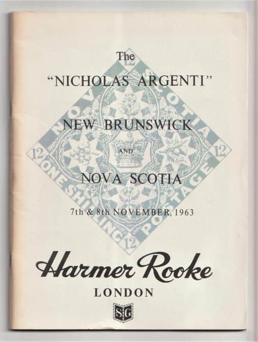 The "Nicholas Argenti" New Brunswick and Nova Scotia