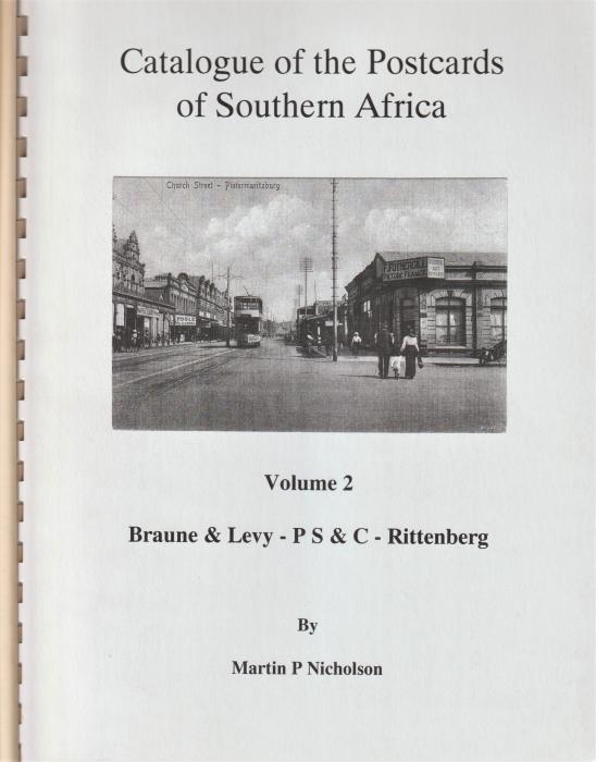 Catalogue of the Postcards of Southern Africa