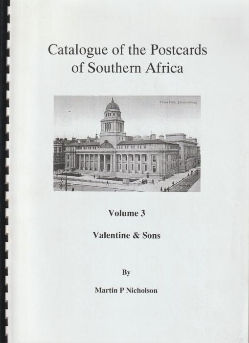 Catalogue of the Postcards of Southern Africa