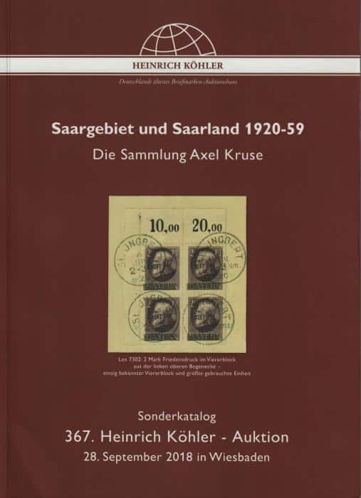 Saargebiet und Saarland 1920-59