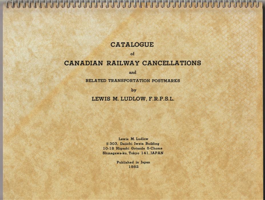 Catalogue of Canadian Railway Cancellations