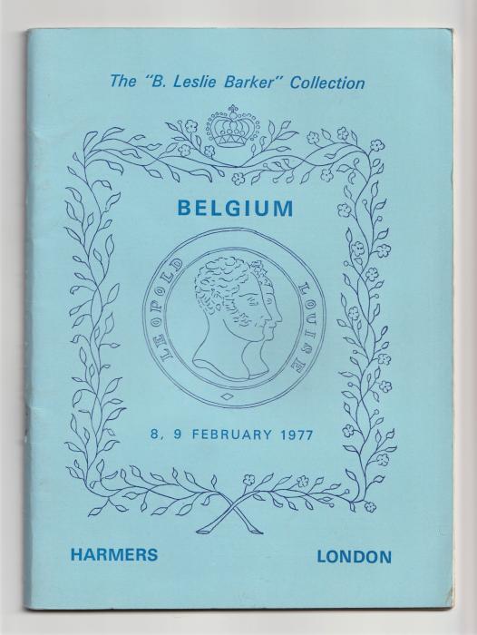 The B. Leslie Barker Collection of Belgium