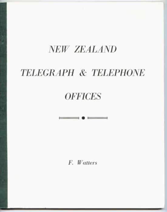 New Zealand Telegraph & Telephone Offices