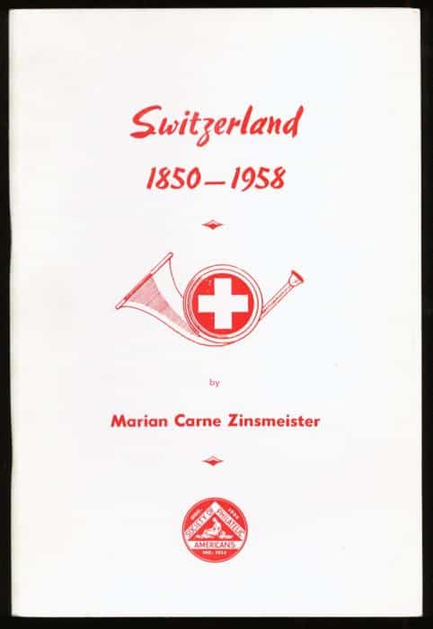 Switzerland 1850-1958