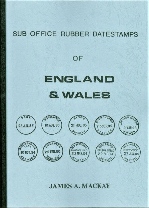 Sub Office Rubber Datestamps of England & Wales