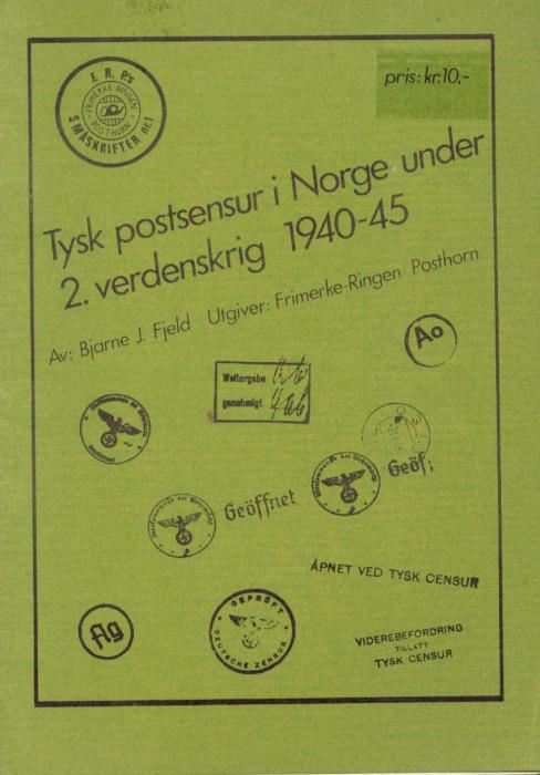 Tysk postsensur i Norge under 2. verdenskrig 1940-45