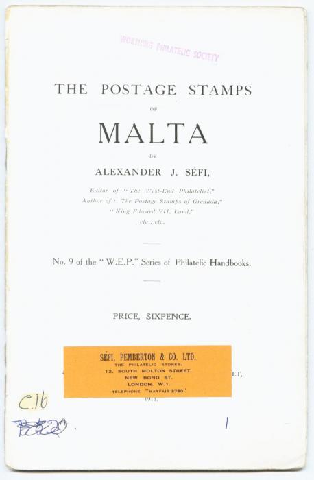The Postage Stamps of Malta
