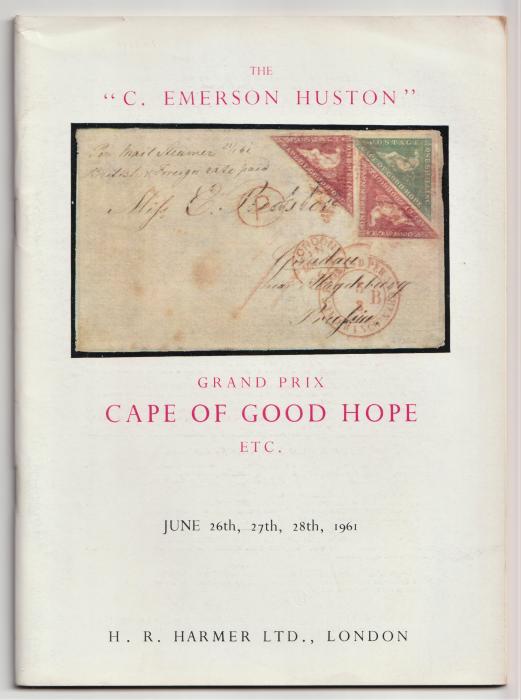 The "C. Emerson Huston" Grand Prix Collection of Cape of Good Hope